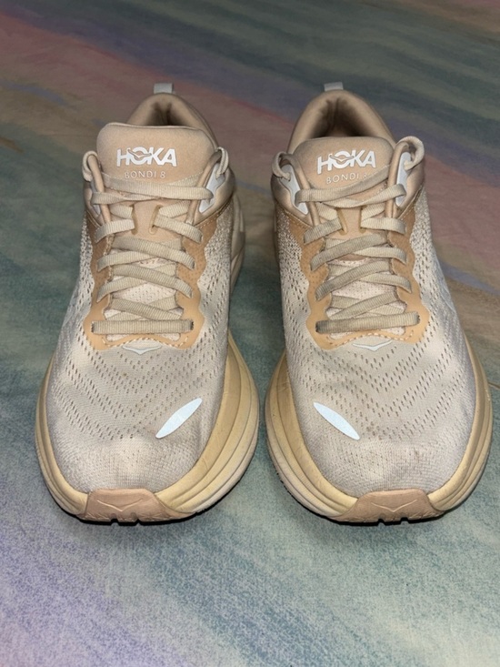 Hoka One One Bondi 8 Cream Vanilla men’s 8.5 running shoes main image 9